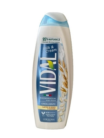 VIDAL NEW BAGNODOCCIA 500ML MILK CREAM