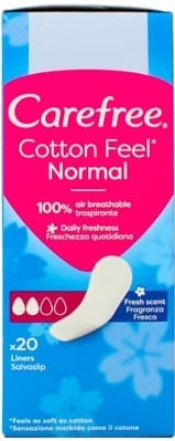 CAREFREE SALVASLIP 20PZ COTTON FRESCA FR