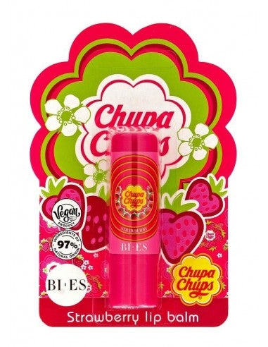 CHUPA CHUPS LIP BALM 4G STRAWBERRY