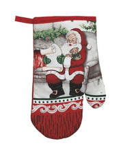 NATALE GUANTO CM.19X27 DEC.BABBO E.NATALE