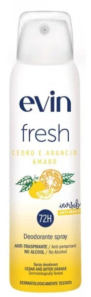 EVIN DEO 72H FRESH INVISIBLE 150ML