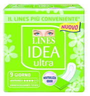 LINES IDEA ULTRA GIORNO X9 ANATOMICO