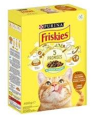 PURINA FRISKIES GATTO POLLO TACCHINO VERDURE 400G