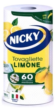 NICKY TOVAGLIETTE ROTOLO 60PZ