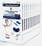 DEPILAZIONE STRISCE DEPILATORIE 8 ASCELLE BIKINI