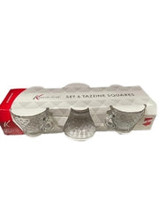 TAZZINE VETRO QUADRI 90ML KASAVIVA