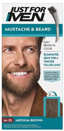 JUST FOR MEN GEL BARBA CASTANO MEDIO
