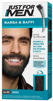 JUST FOR MEN GEL BARBA NERO