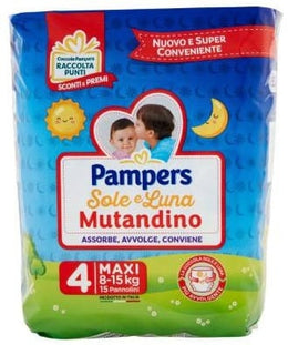 PAMPERS SOLE E LUNA MUTANDINO MAXI