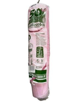 CLENDY BICCHIERI 200ML ROSA