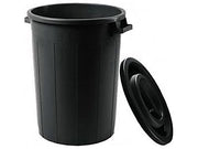 BIDONE NERO 100LT C/C