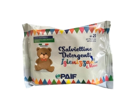 PAIF SALVIETTINE IGIENIZZANTI 20PZ