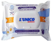 L'UNICO CARTA IGIENICA UMIDIFICATA 40PZ