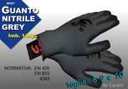 GUANTO DA LAVORO NITRILE GRIGIO
