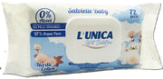 L'UNICA SALVIETTE BABY 72PZ NORDIC COTTON