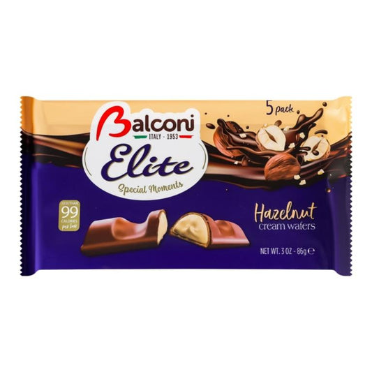 BALCONI ELITE WAFERS T5 NOCCIOLA 86G