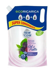 FRESH & CLEAN SAPONE BUSTA 1200ML MORA E MIRTILLO