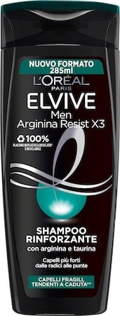 ELVIVE SHAMPOO 285ML ARGININA MEN RESIST