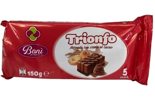 BONI TRIONFO MERENDA CACAO T5 150G