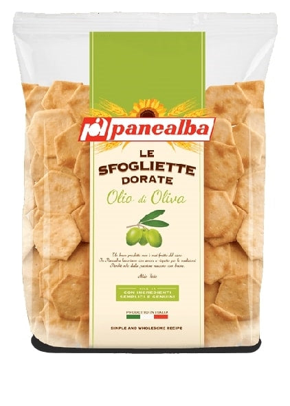 PANEALBA SFOGLIETTE DORATE OLIVA 180G