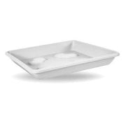 SOTTOVASO QUADRO CM.25 VECA BIANCO