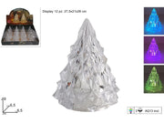 NATALE ALBERO TRASPARENTE CON LUCE BATTERIA IN DISPLAY 2ESSE