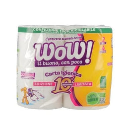 WOW CARTA IGIENICA 4 ROTOLI LIMITED EDITION