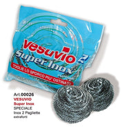 VESUVIO SPUGNA ACCIAIO 2PZ 20GR