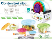 CONTENITORE 5PZ TONDO 41643 INTRADE