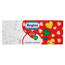 REGINA FAZZOLETTI 10PZ CUORI