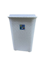 PORTABIANCHERIA RATTAN 7483 BIANCO