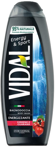 VIDAL NEW BAGNODOCCIA 500ML ENERGY SPORT