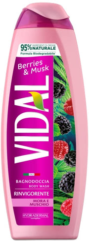 VIDAL NEW BAGNODOCCIA 500ML MORA/MUSCHIO