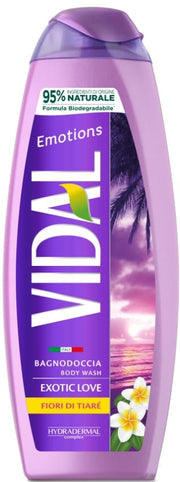 VIDAL NEW BAGNODOCCIA 500ML EMOT.TIARE'