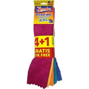 SPONTEX PANNI MICROFIBRA XXL 4+1