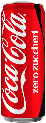 COCA COLA LATTINA ZERO 330ML