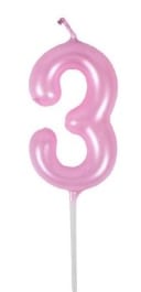 CANDELINA ROSA CM.6 NUMERO 3 GOAT