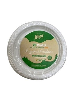 THE BEST PIATTI 25PZ FRUTTA RIUTILIZZAB.