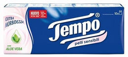 TEMPO FAZZOLETTI 4VELI X10 P.SENSIBILI