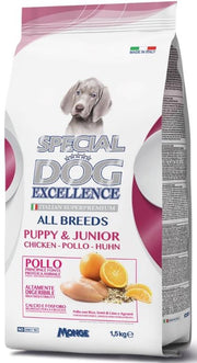 MONGE SPECIAL DOG EXCELLENCE PUPPY E JUNIOR POLLO 1.5KG