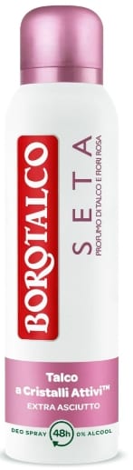 BOROTALCO NEW DEO SPRAY 150ML TALCO SETA