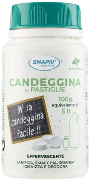 SMAPIU'CANDEGGINA PASTIGLIE 40PZ MENTOLO