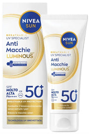 NIVEA SUN ANTIMACCHIE LUMINOUS SFP50+ 40ML