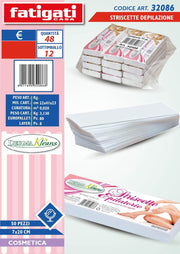STRISCETTE DEPILAZIONE 50PZ 32086