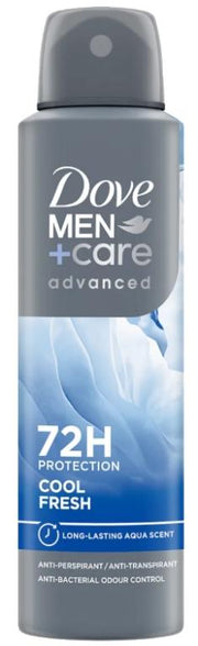 DOVE SPRAY ADV 150ML MENCARE COOL FRESH