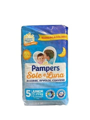 PAMPERS NEW PANNOLINI SOLE/LUNA 5 MIS 15PZ