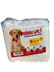 BIRBAPET PANNOLINI CANI 12PZ M-L 36-52