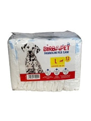 BIRBAPET PANNOLINI CANI 12PZ L 38-56