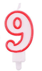 CANDELINA COMPLEANNO NUMERO 9 GOAT