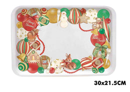 NATALE VASSOIO 30X21 1644-3174 IBCT